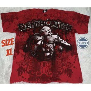 Vintage Deathclutch Brock Lesnar Wrestlemania RAW MMA UFC Tap Out Shirt XL